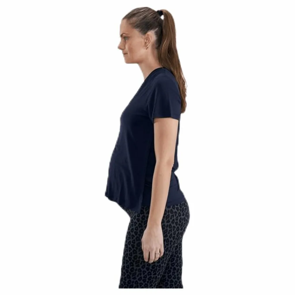 The-Shirt V-Neck Blue*Boob Outlet