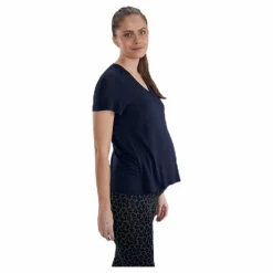 The-Shirt V-Neck Blue*Boob Outlet