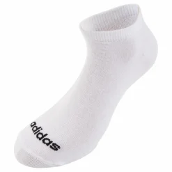 Thin Linear Low-Cut Socks 3 Pairs White / Black*adidas Best