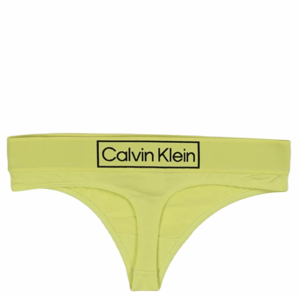 Thong Cyber Green*Calvin Klein Sale