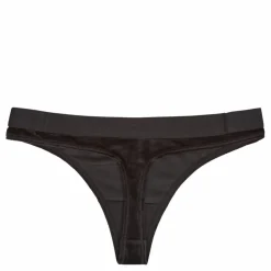Thong Velour Black*Tommy Hilfiger Clearance