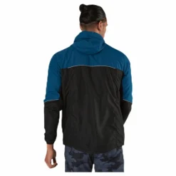 Endurance Thorow Running Jacket With Hood Blue Outlet