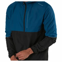 Endurance Thorow Running Jacket With Hood Blue Outlet