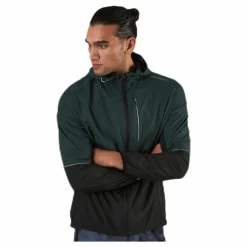 Thorow Running Jacket With Hood Green*Endurance Outlet