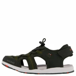 Viking Thrill Moss Green/red Flerfärgad Hot