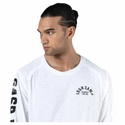 GASP Throwback LS Tee White Vit New