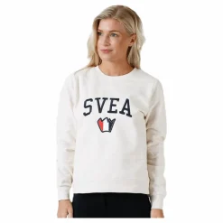 Svea Tilde Crew White Vit Clearance