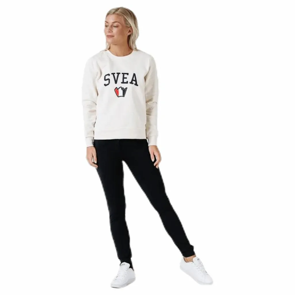 Svea Tilde Crew White Vit Clearance