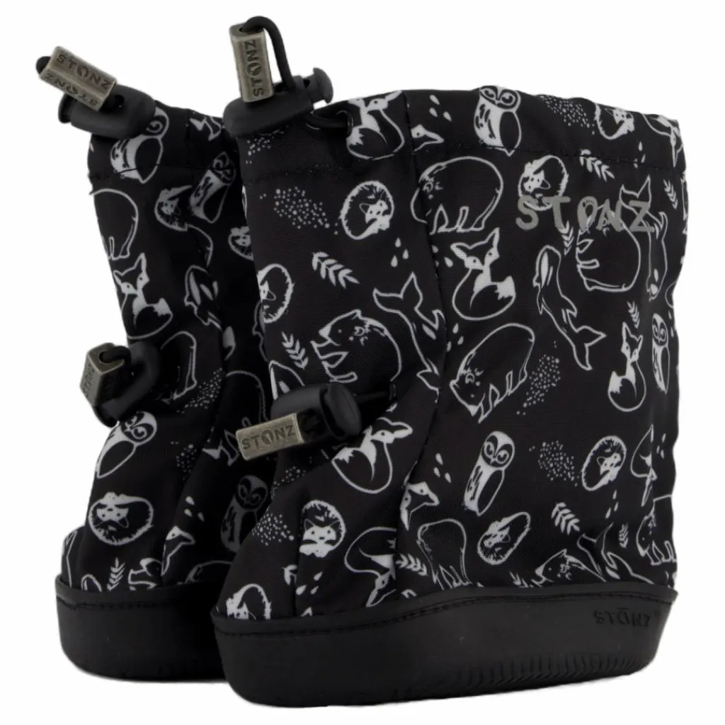 Stonz Toddler Booties Black Svart Clearance