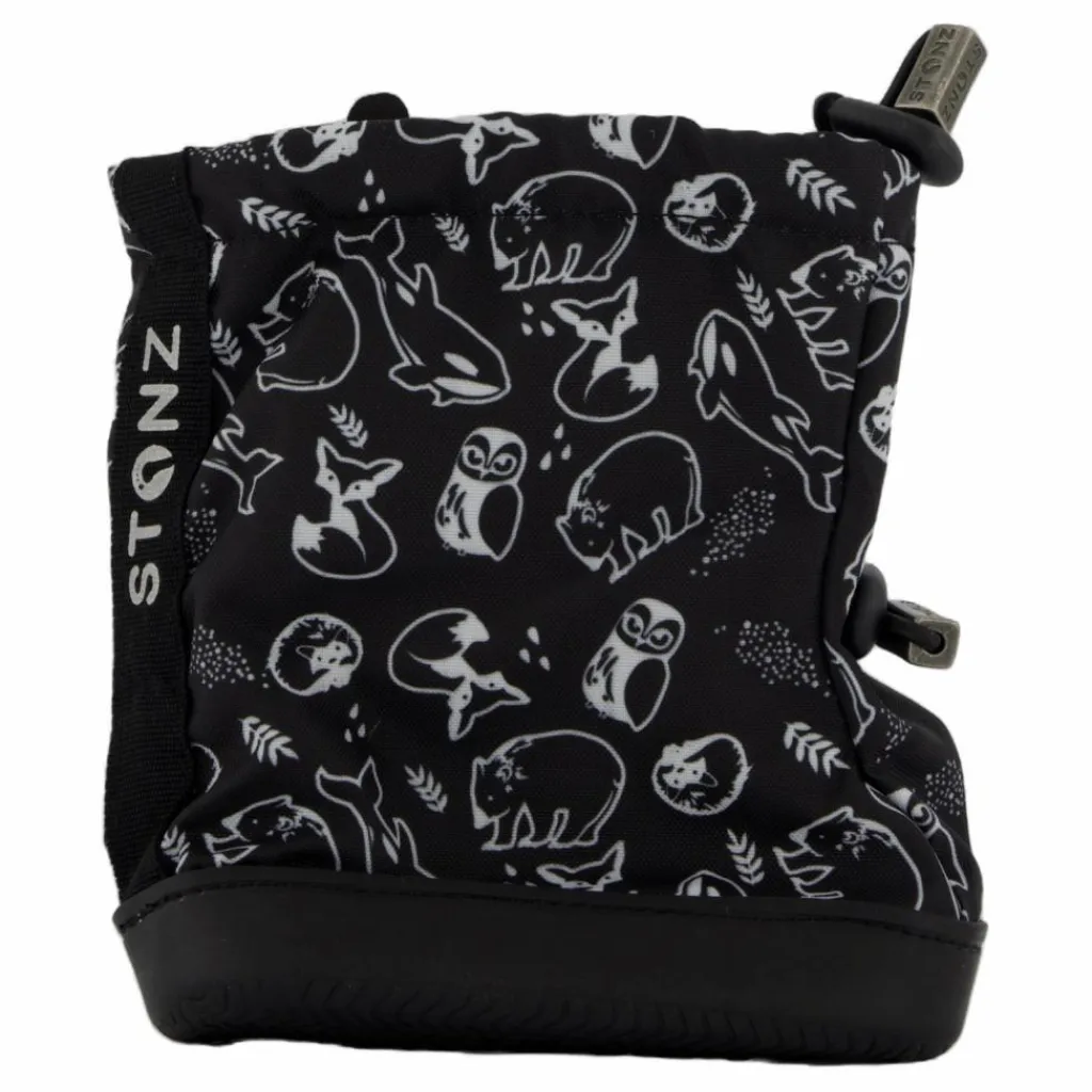 Stonz Toddler Booties Black Svart Clearance