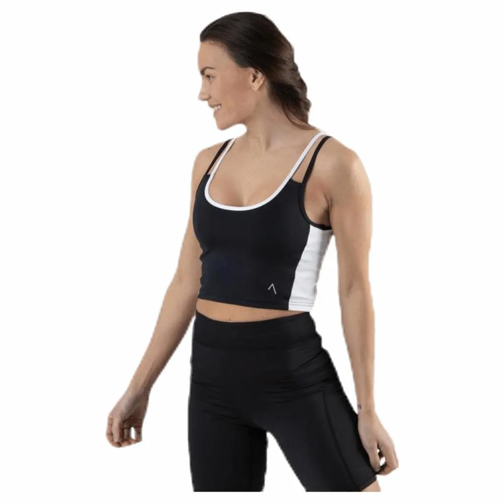 BLACC Tokyo Cropped Top Black Svart Discount