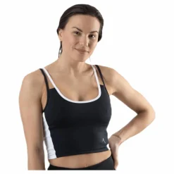 BLACC Tokyo Cropped Top Black Svart Discount