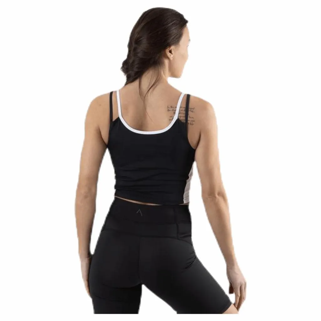 BLACC Tokyo Cropped Top Black Svart Discount