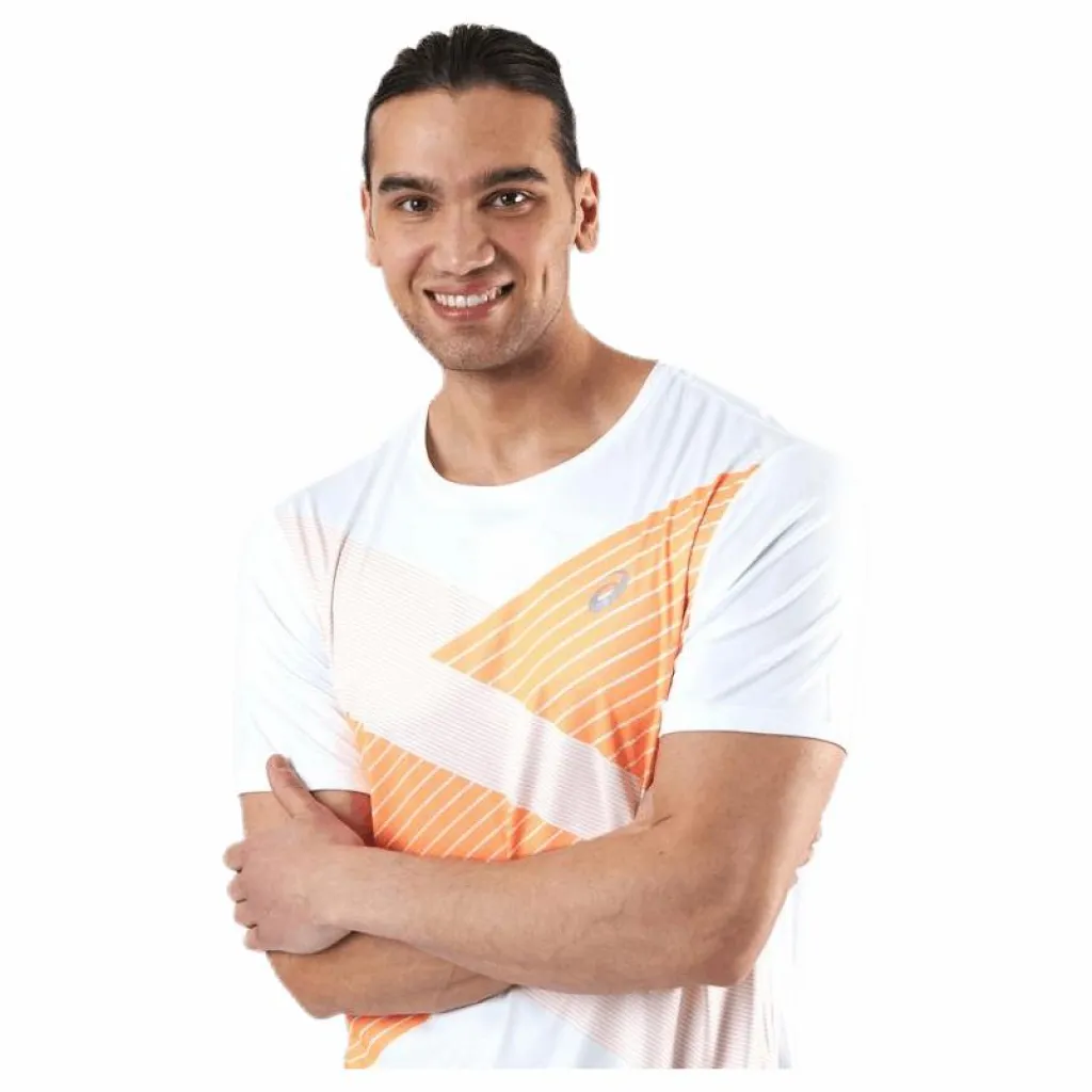 Tokyo SS Top Orange/White*ASICS Best
