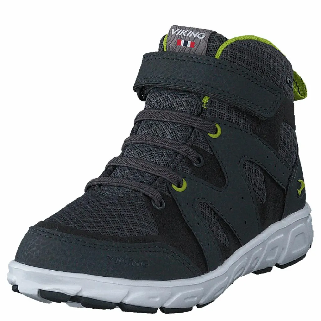 Viking Tolga Mid Wp Charcoal/black Blå Hot