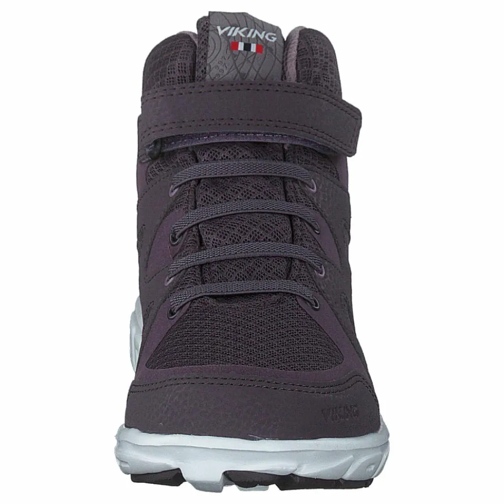 Viking Tolga Mid Wp Plum/dusty Pink Svart Best