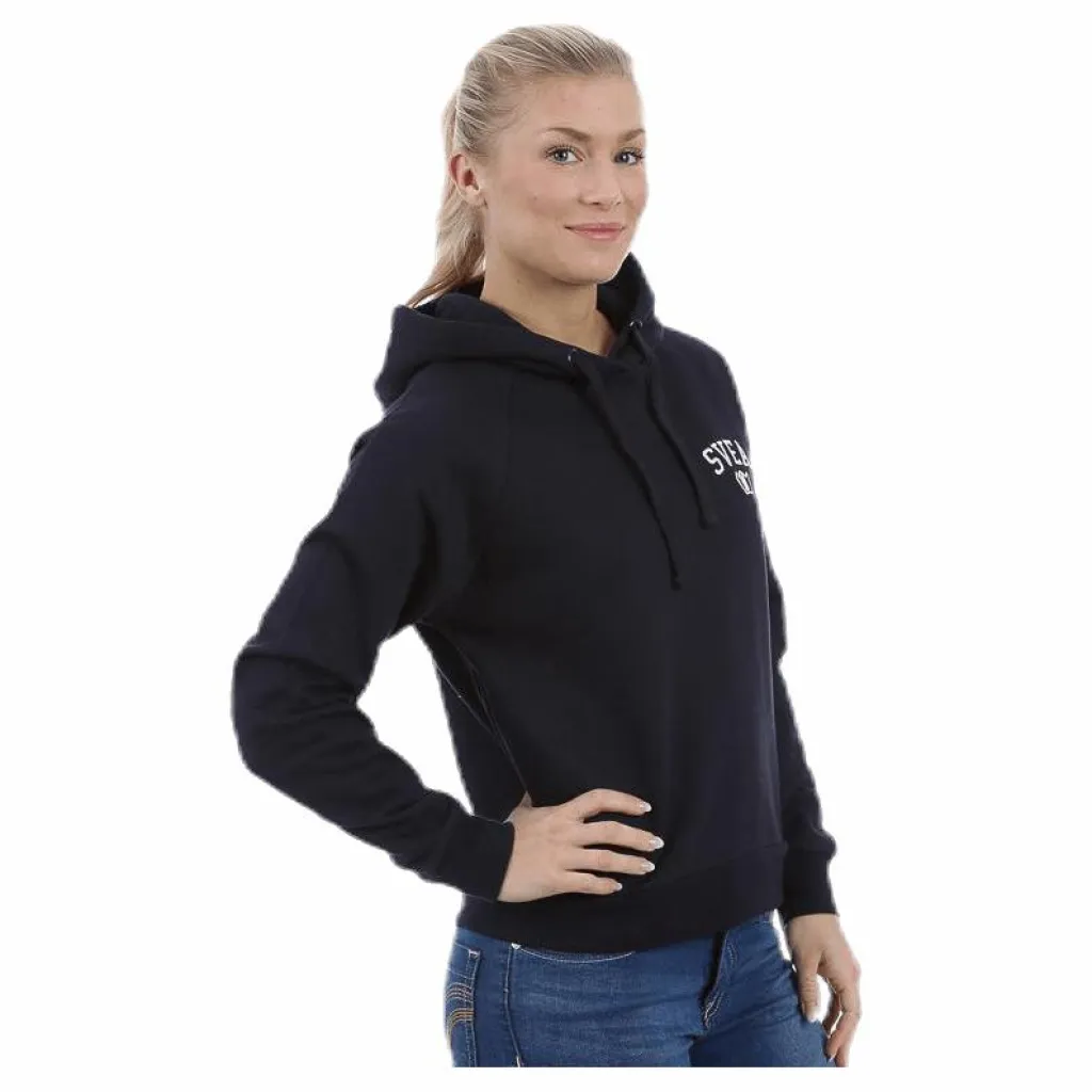 Svea Tone Hood Blue Blå Outlet