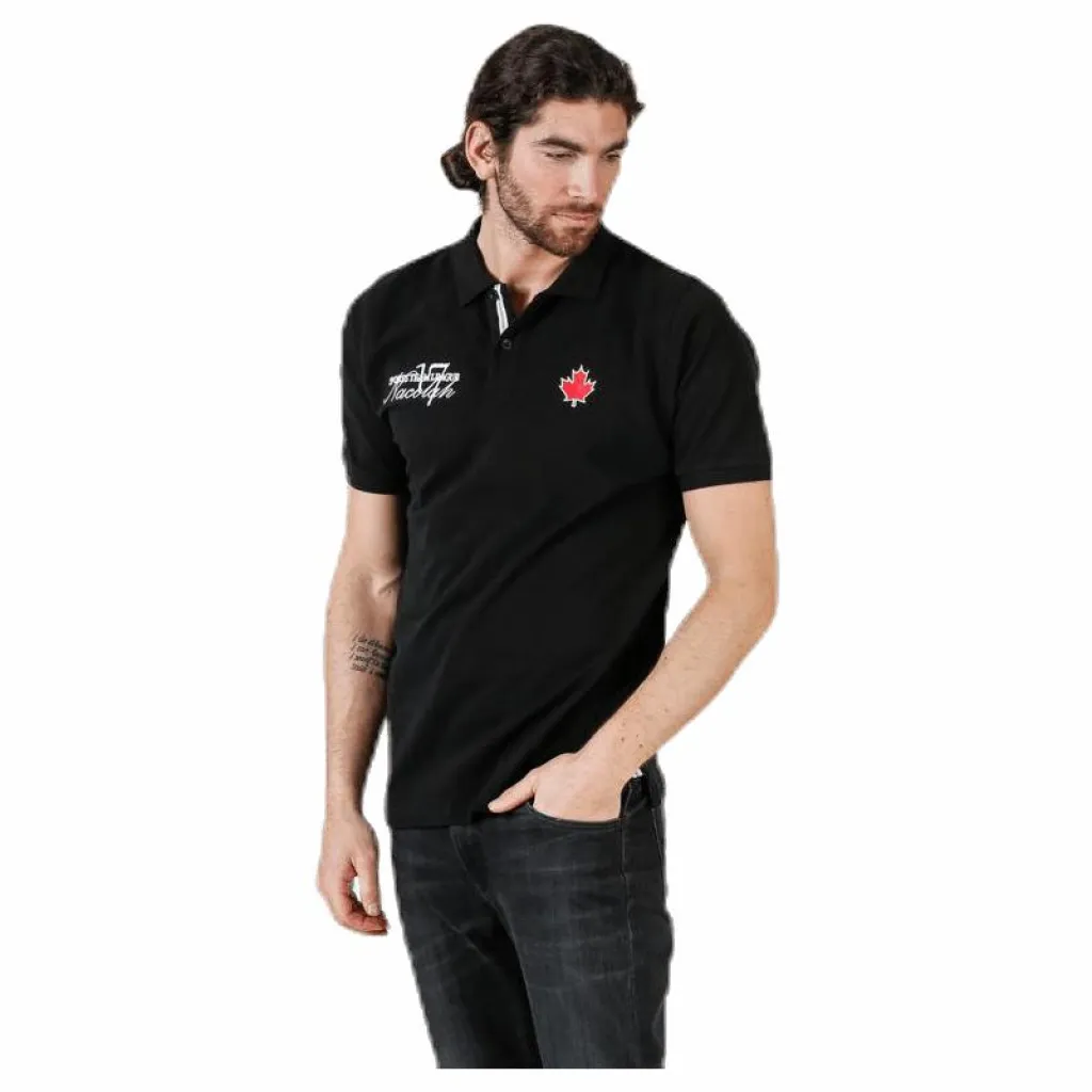 Nacolah Toronto Polo Black Svart Best