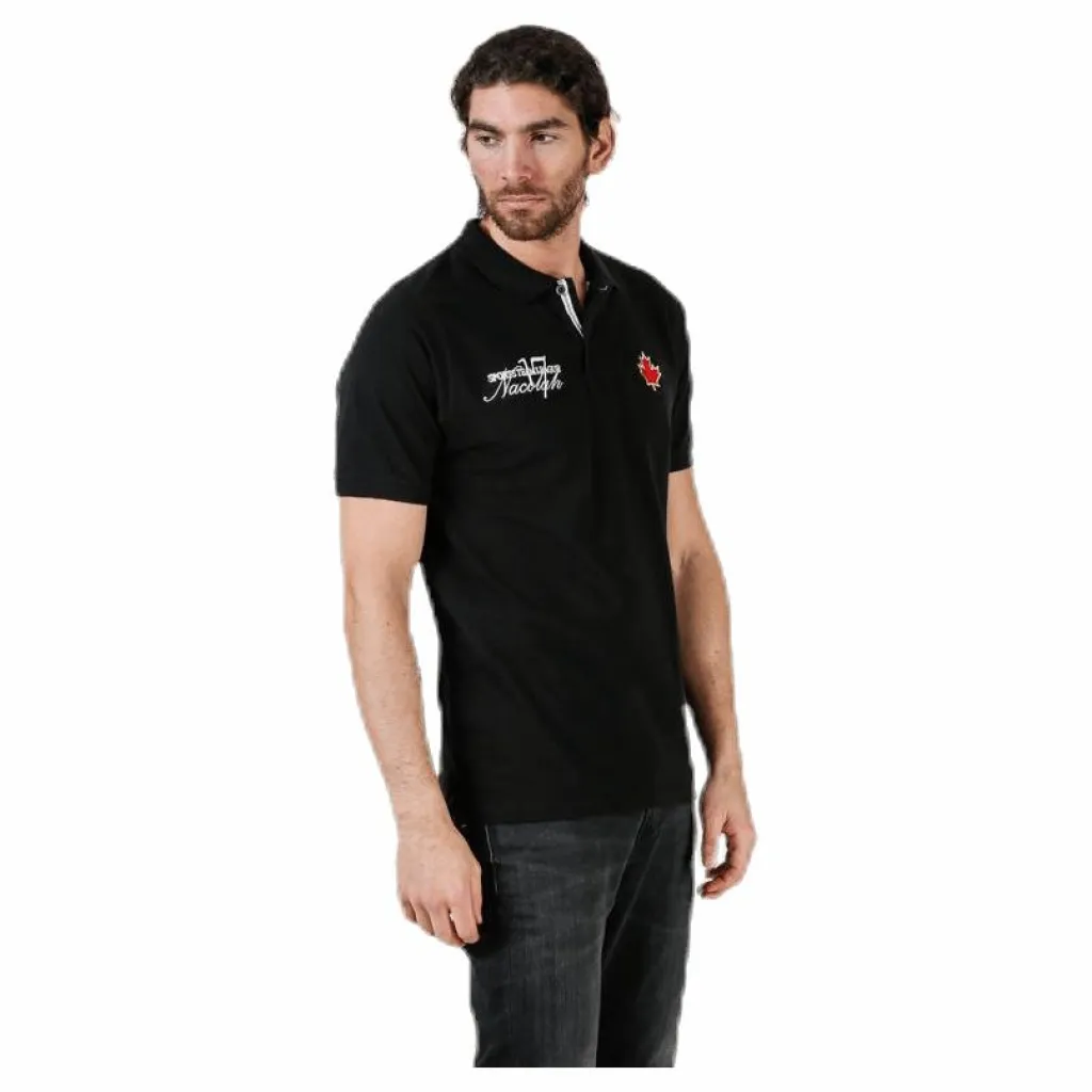 Nacolah Toronto Polo Black Svart Best