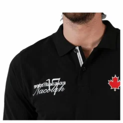 Nacolah Toronto Polo Black Svart Best