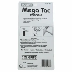 Dunlop Tourna Mega Tac 3-pack Black Svart Online