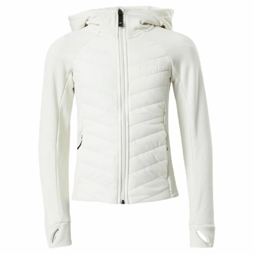 Tovik Girls Hybrid Hoodie 3 White*Didriksons New
