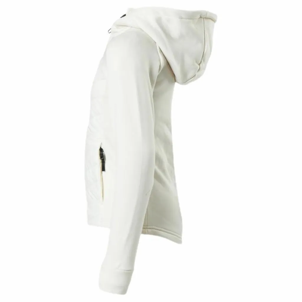 Tovik Girls Hybrid Hoodie 3 White*Didriksons New