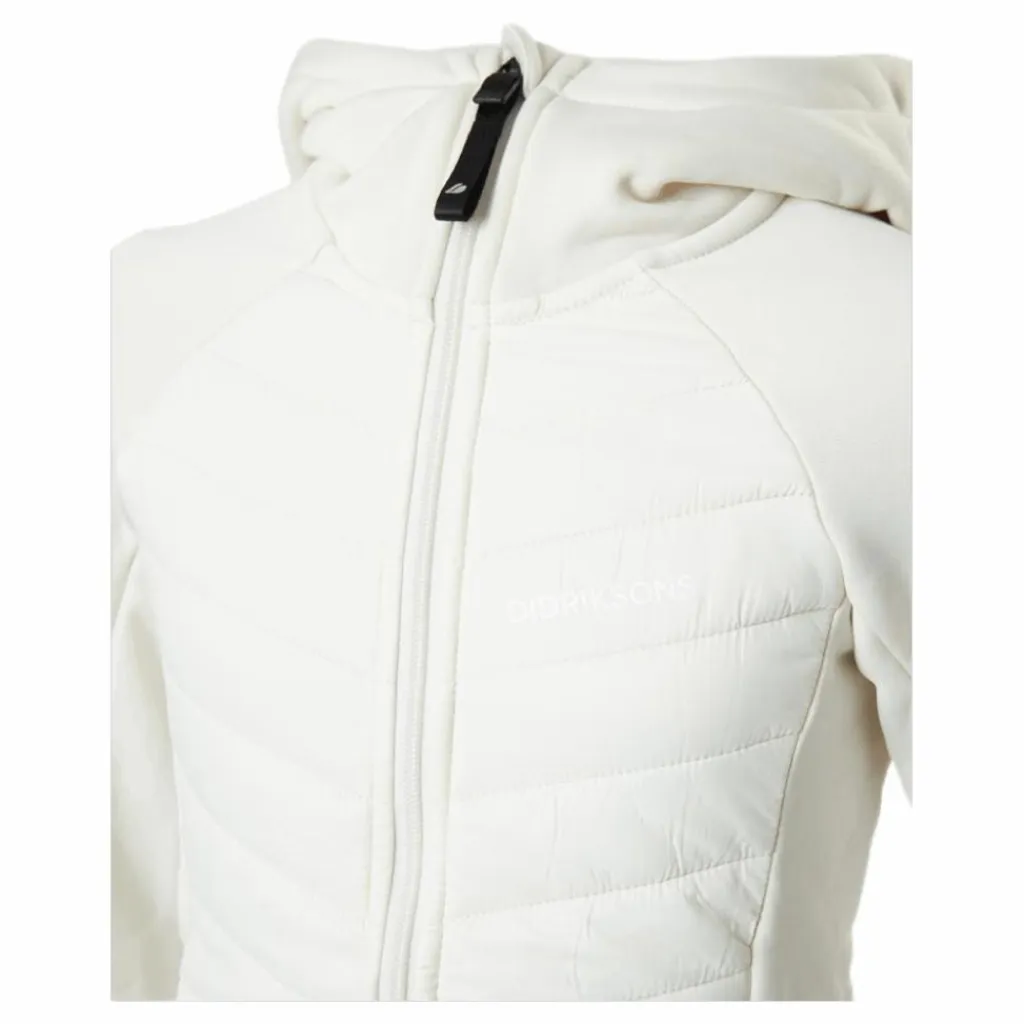 Tovik Girls Hybrid Hoodie 3 White*Didriksons New