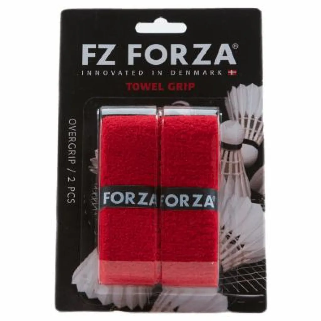 FZ FORZA Towel Grip 2pcs. Card Red Röd Online