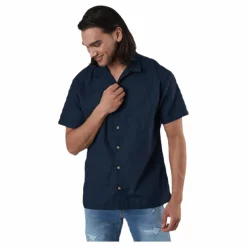 Jack & Jones Tower Shirt Ss Blue Blå New