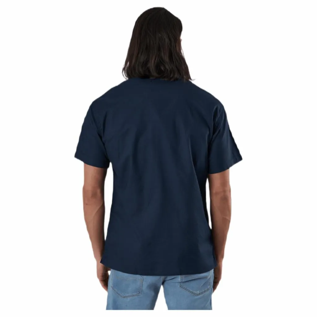 Jack & Jones Tower Shirt Ss Blue Blå New