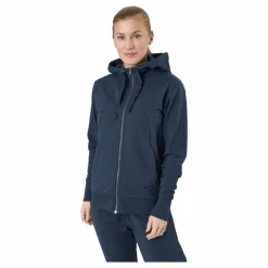 Kari Traa Traa Lounge Full-zip Hoodie Marin Blå Best