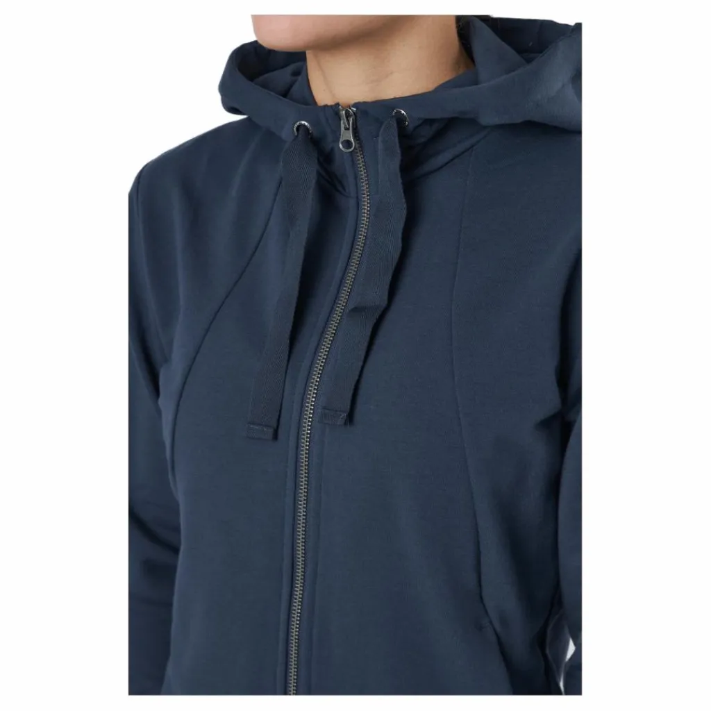 Kari Traa Traa Lounge Full-zip Hoodie Marin Blå Best