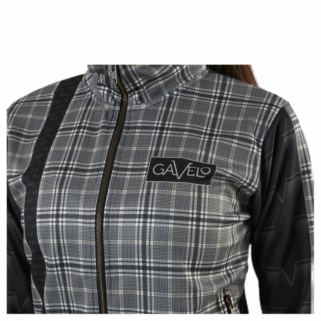 Track Jacket GLNCHCK 3 Black/Beige*Gavelo Sale