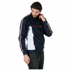 Kappa Track Top Street, Logo Boser Blue/White Blå och Vit New