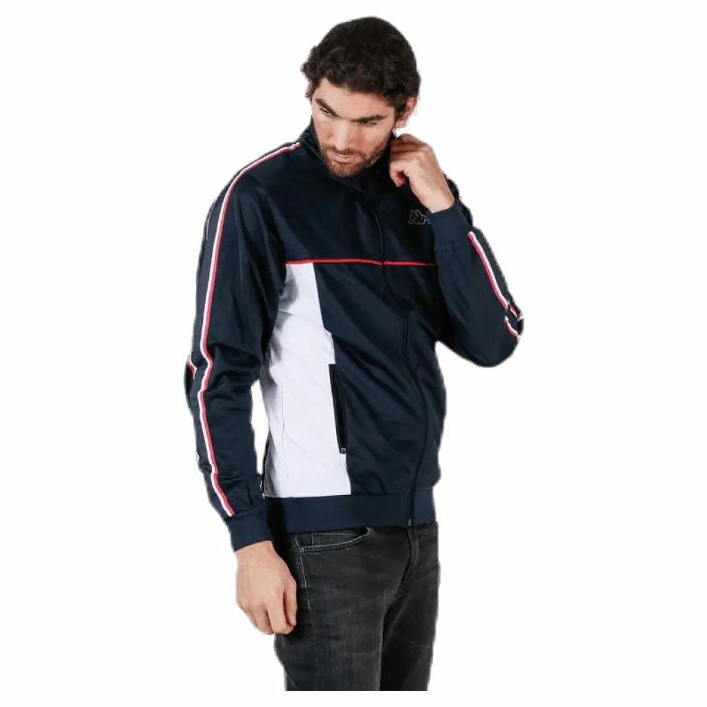 Kappa Track Top Street, Logo Boser Blue/White Blå och Vit New