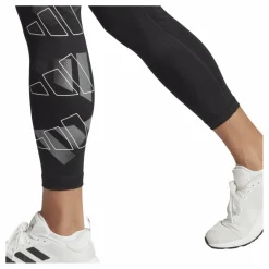Train Essentials Brand Love 7/8 Leggings Black*adidas New