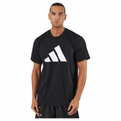 adidas Train Essentials Feelready Logo Training T-Shirt Black Svart Discount