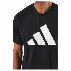adidas Train Essentials Feelready Logo Training T-Shirt Black Svart Discount