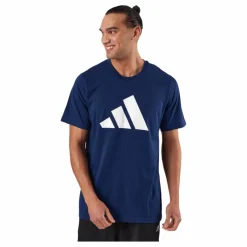 adidas Train Essentials Feelready Logo Training T-Shirt Dark Blue Blå Hot