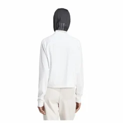 adidas Train Essentials Minimal Branding 1/4-Zip Cover Up White Vit Clearance