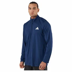Train Essentials Seasonal Training 1/4-Zip Long Sleeve Sweatshirt Dark Blue*adidas Sale