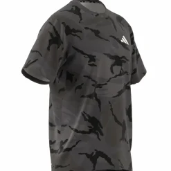 adidas Train Essentials Seasonal Camo T-Shirt Dark Grey Grå Online