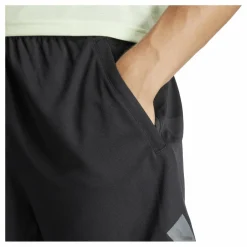 adidas Train Essentials Seasonal Big Logo Shorts Black Svart Discount