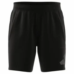 adidas Train Essentials Seasonal Big Logo Shorts Black Svart Discount
