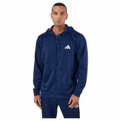 Train Essentials Seasonal Training Full-Zip Jacket Dark Blue*adidas Sale