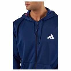 Train Essentials Seasonal Training Full-Zip Jacket Dark Blue*adidas Sale