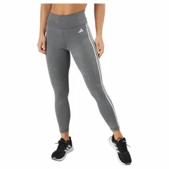 Train Essentials 3-Stripes High-Waisted 7/8 Leggings Dark Grey Heather*adidas Hot