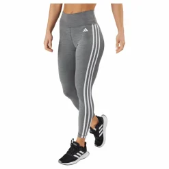 Train Essentials 3-Stripes High-Waisted 7/8 Leggings Dark Grey Heather*adidas Hot
