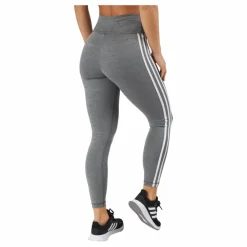 Train Essentials 3-Stripes High-Waisted 7/8 Leggings Dark Grey Heather*adidas Hot